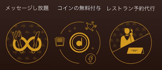 Dine Gold 機能