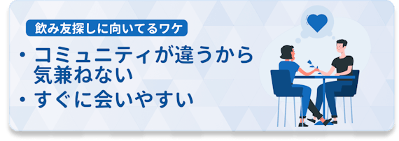 飲み友達探しに最適 おすすめマッチングアプリ紹介 注意すべき点 マッチングアプリ比較 Aimatch おすすめマッチングアプリ 婚活アプリを専門家が紹介するメディア 飲み友達探しに最適 おすすめマッチングアプリ紹介 注意すべき点 マッチングアプリ比較 Aimatch おすすめマッチングアプリ 婚活アプリを専門家が紹介するメディア
